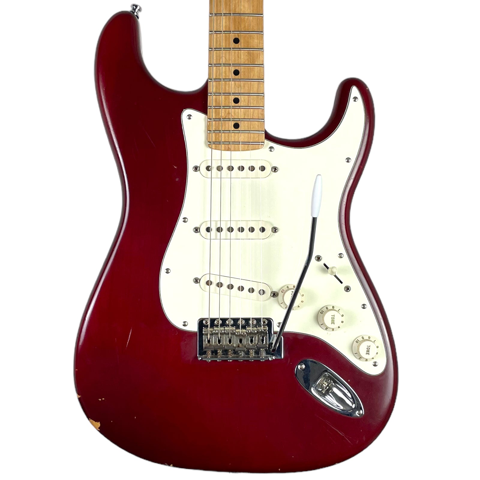 Fender Highway One Stratocaster 2008 - Wine Red – Pat´s Guitars