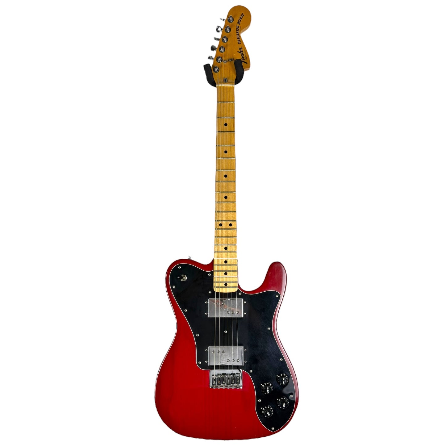 Fender Telecaster Deluxe 1978 - Transparent Red - Herbie Gastellum Neck