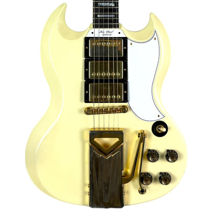 Gibson 60e anniversaire 1961 SG Custom VOS - Blanc classique