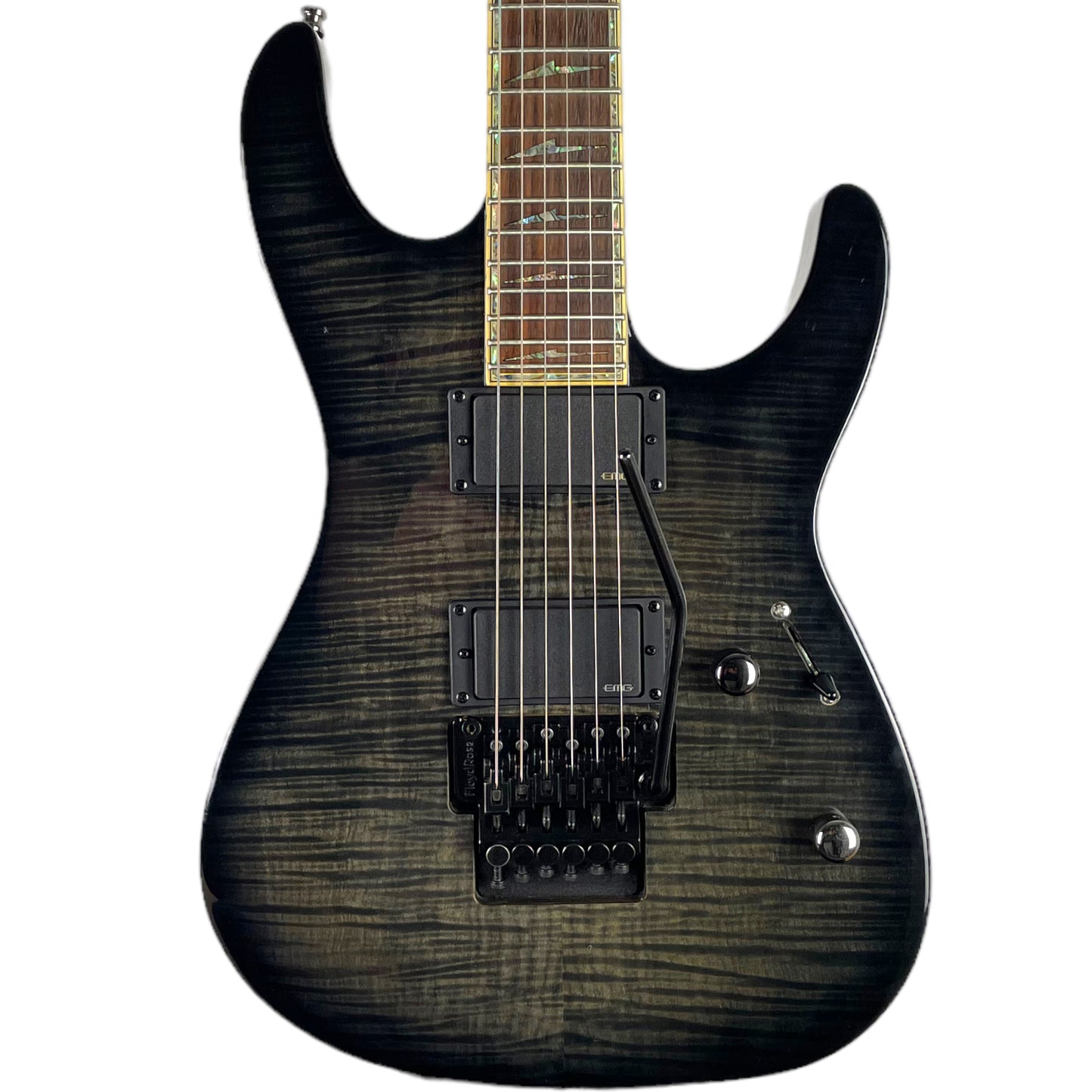 ESP LTD M-1000 Deluxe 2006 - See Thru Black