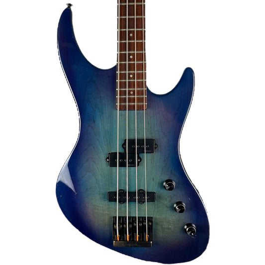 Guild Pilot Longscale Bass SB-604 1980s - Trans Blue