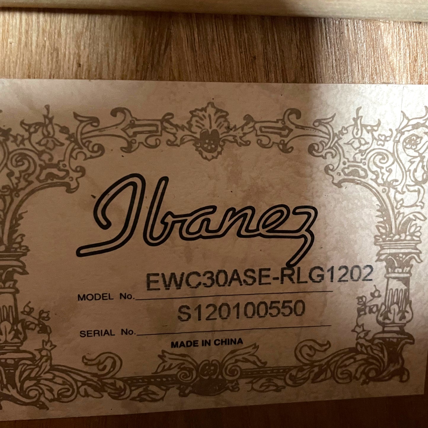 Ibanez EWC30-ASE