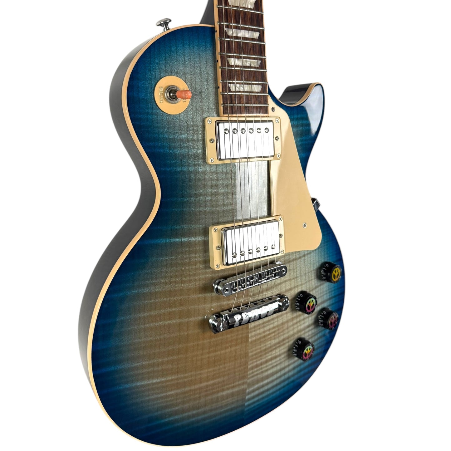 Gibson Les Paul Standard Peace 2014 - Tranquility Blue Burst