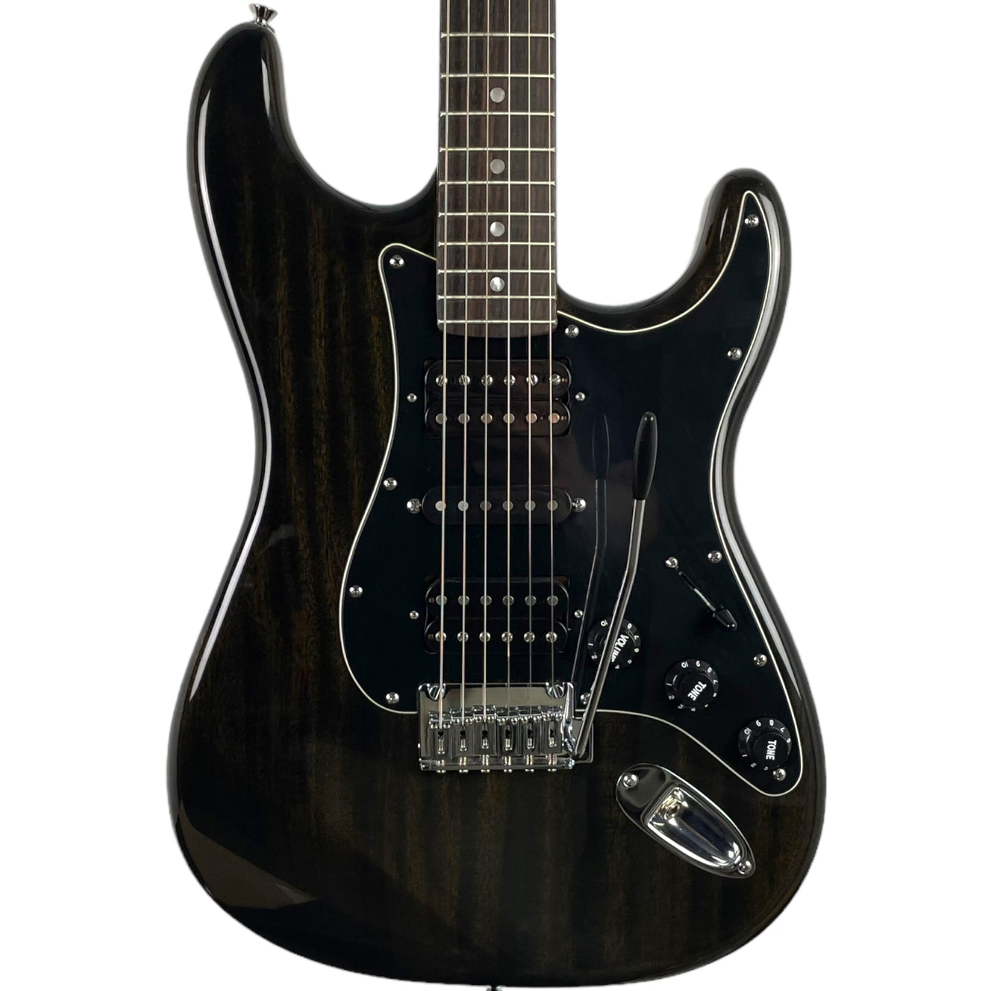 Fender Modern Player Stratocaster HSH 2013 - Charcoal Transparent