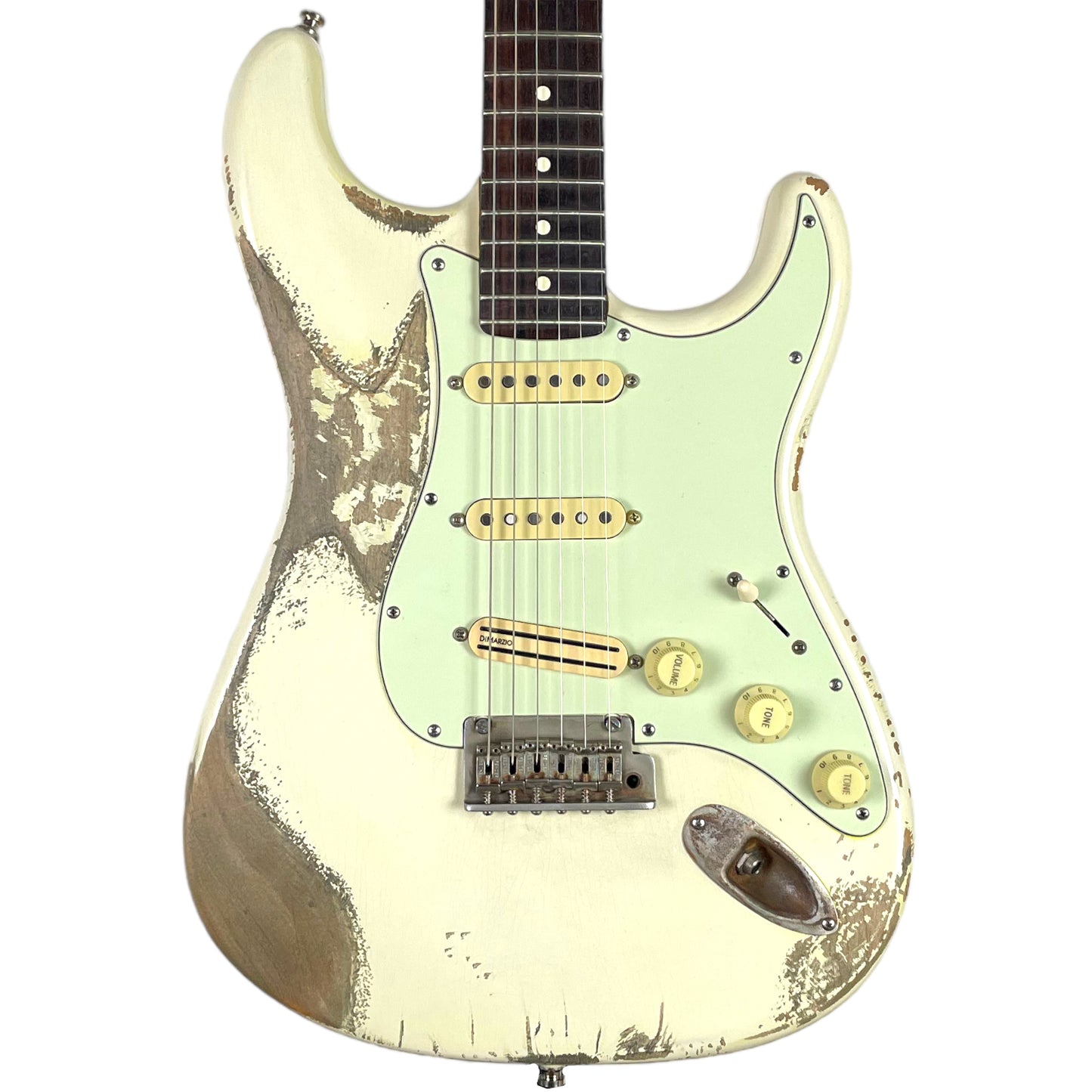 Fender American Standard Stratocaster - Olympic White Relic Look