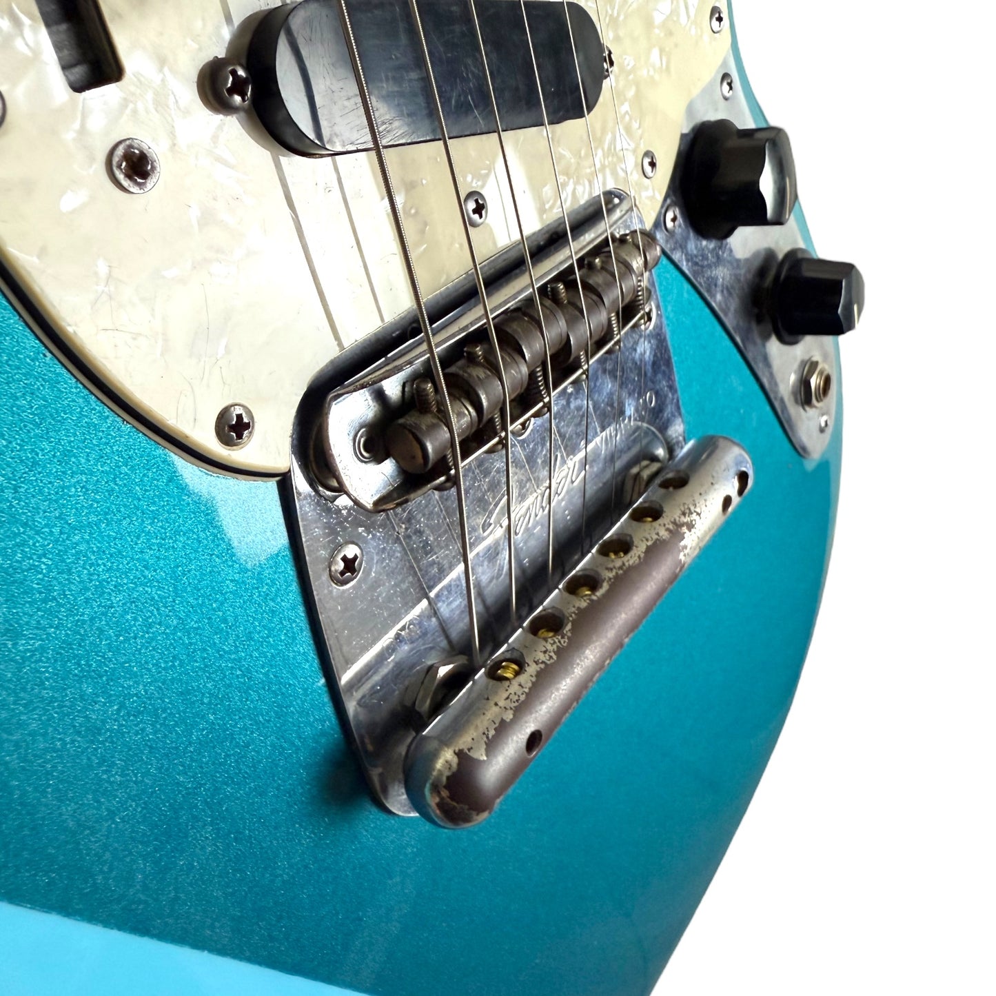 Fender Mustang 1978 - Compétition Bleu Refin