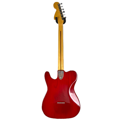 Fender Telecaster Deluxe 1978 - Transparent Red - Herbie Gastellum Neck