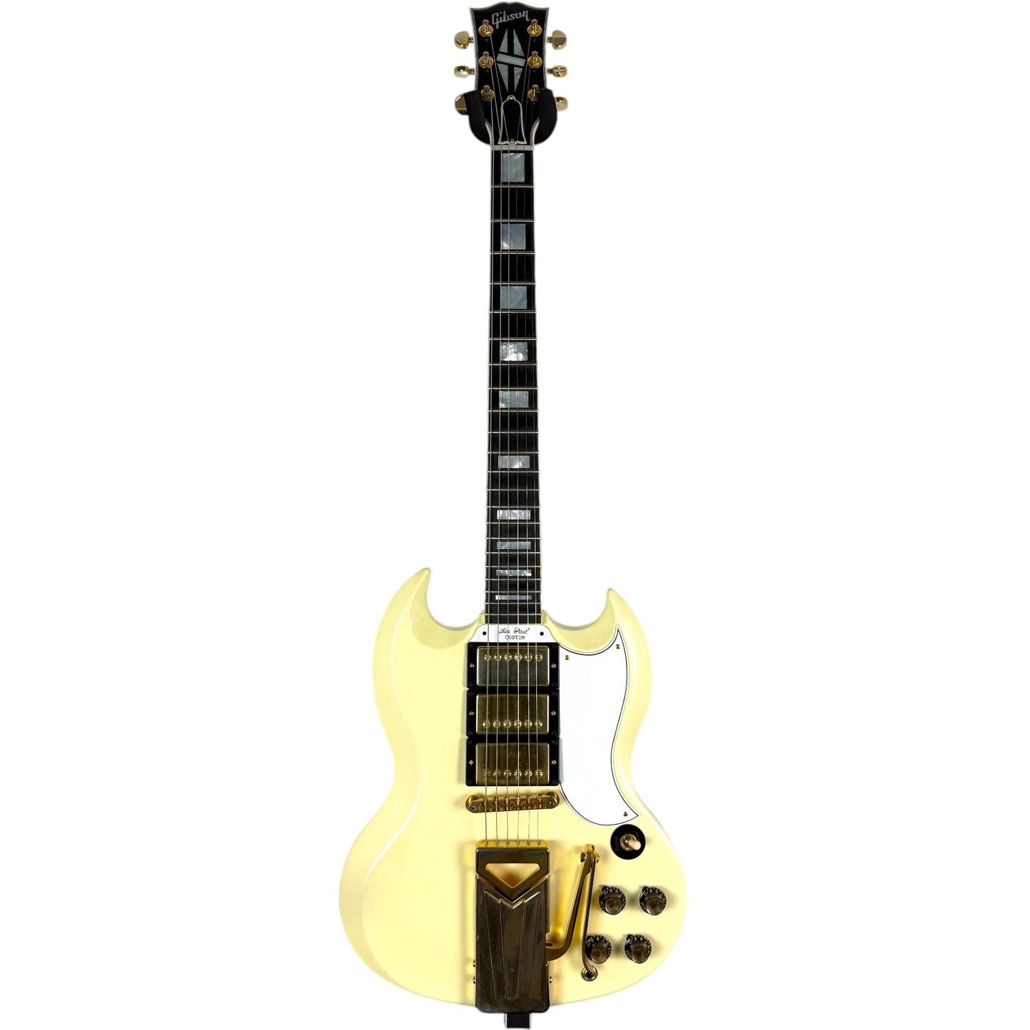 Gibson 60e anniversaire 1961 SG Custom VOS - Blanc classique