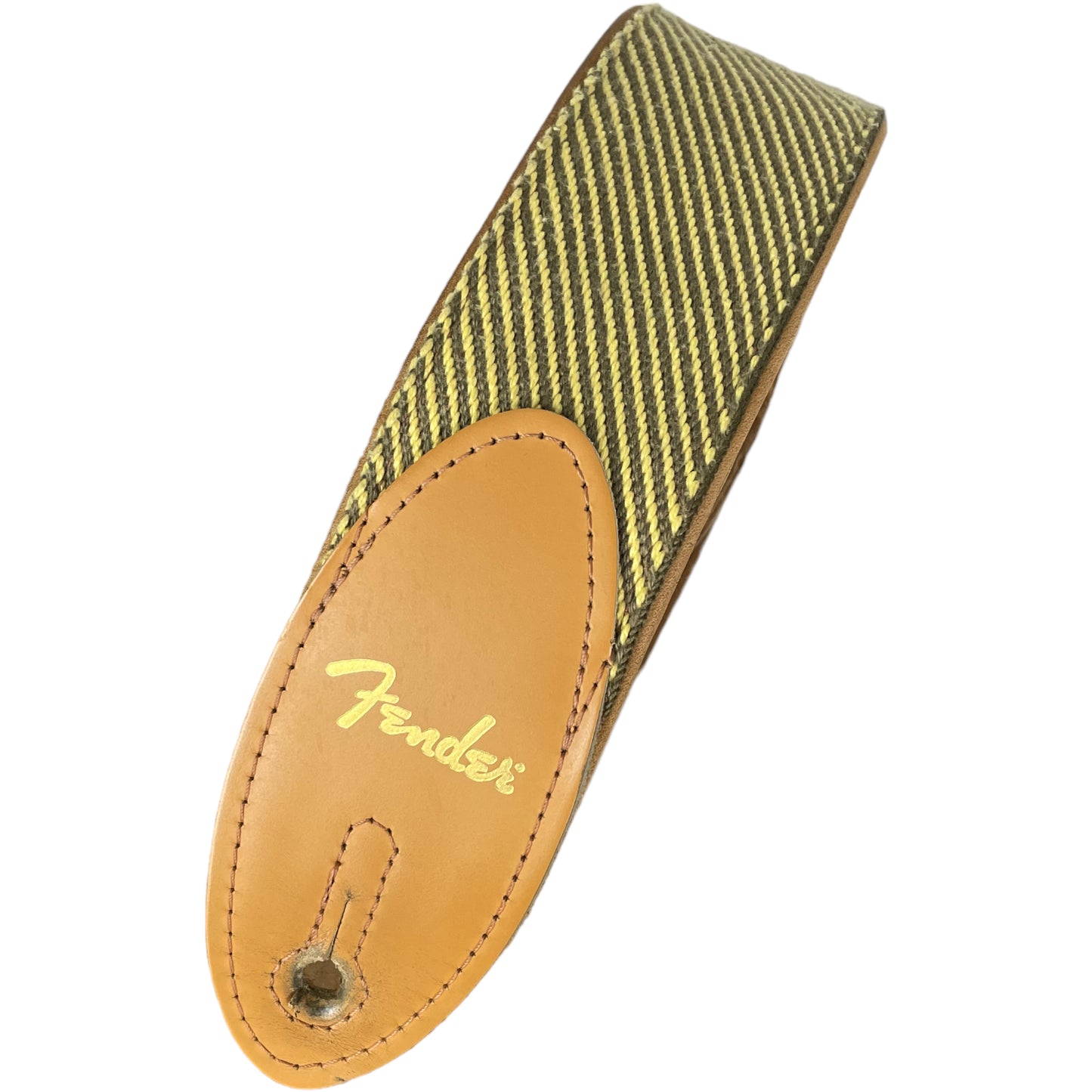 Fender Tweed Leather Guitar Strap Gurt