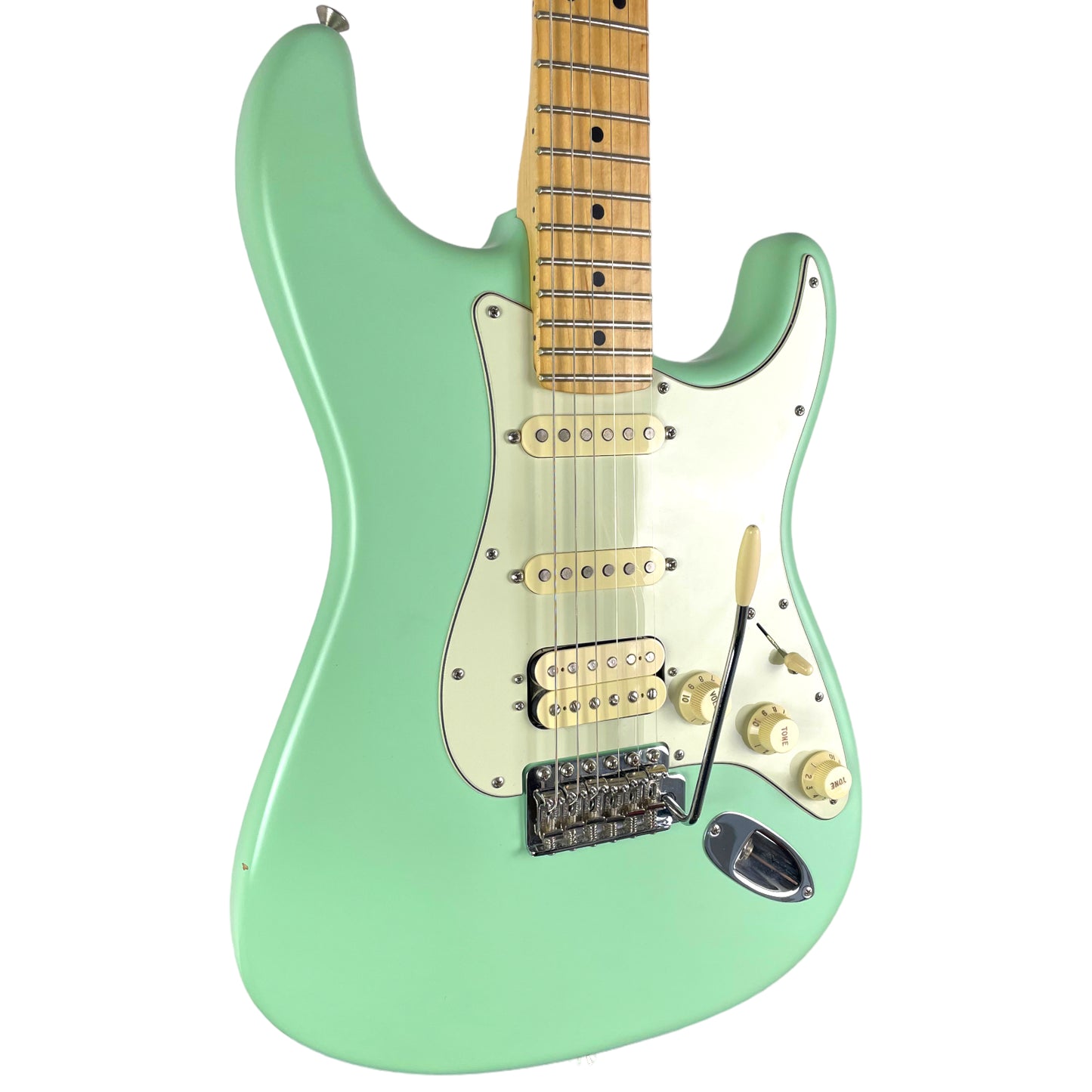 Fender American Performer Stratocaster 2018 - Satin Surf Green