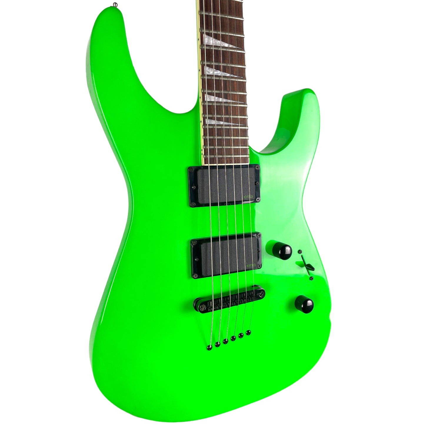 Jackson SLXT Soloist Kirk Hammett EMG - Kawasabi Green