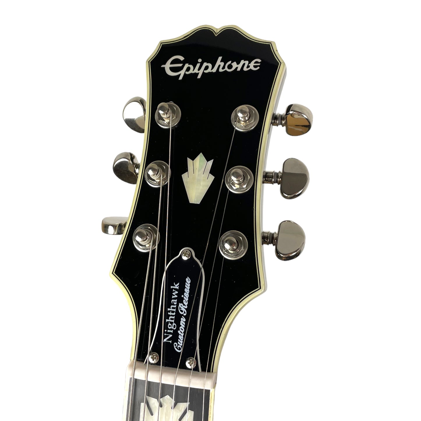 Epiphone Nighthawk Custom Reissue 2011 - Trans Black