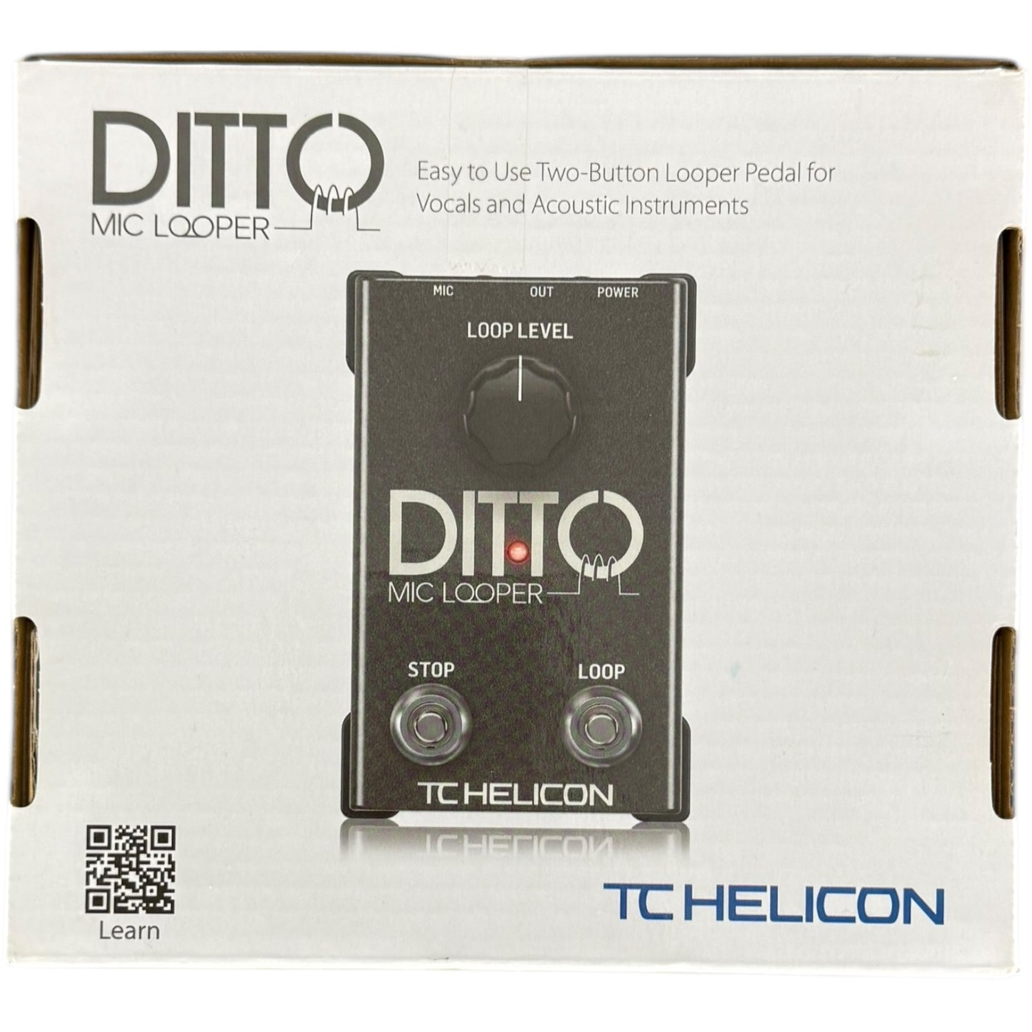 TC Helicon DITTO Mic Looper Pedal