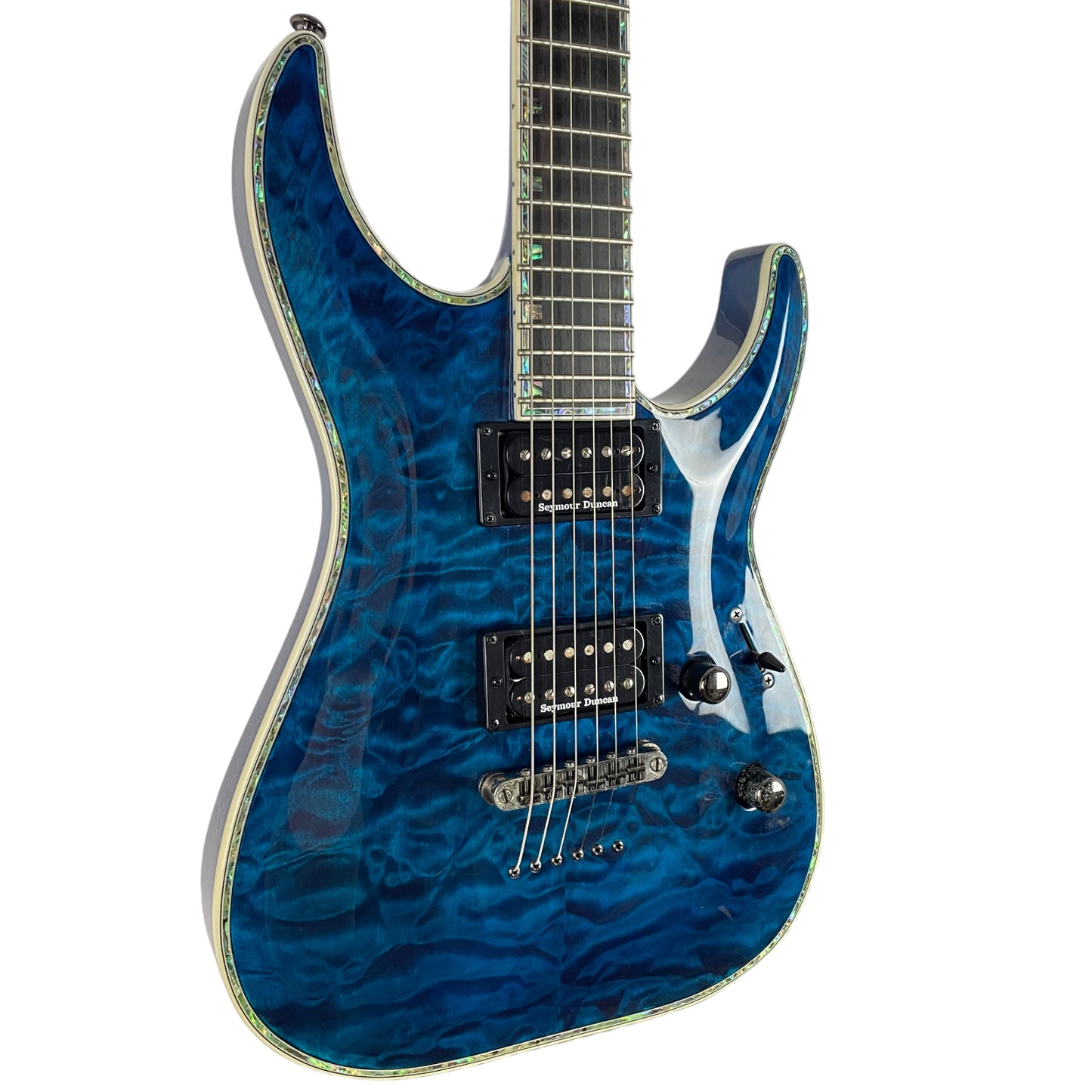 ESP LTD MH-1000 2013 - See Thru Blue