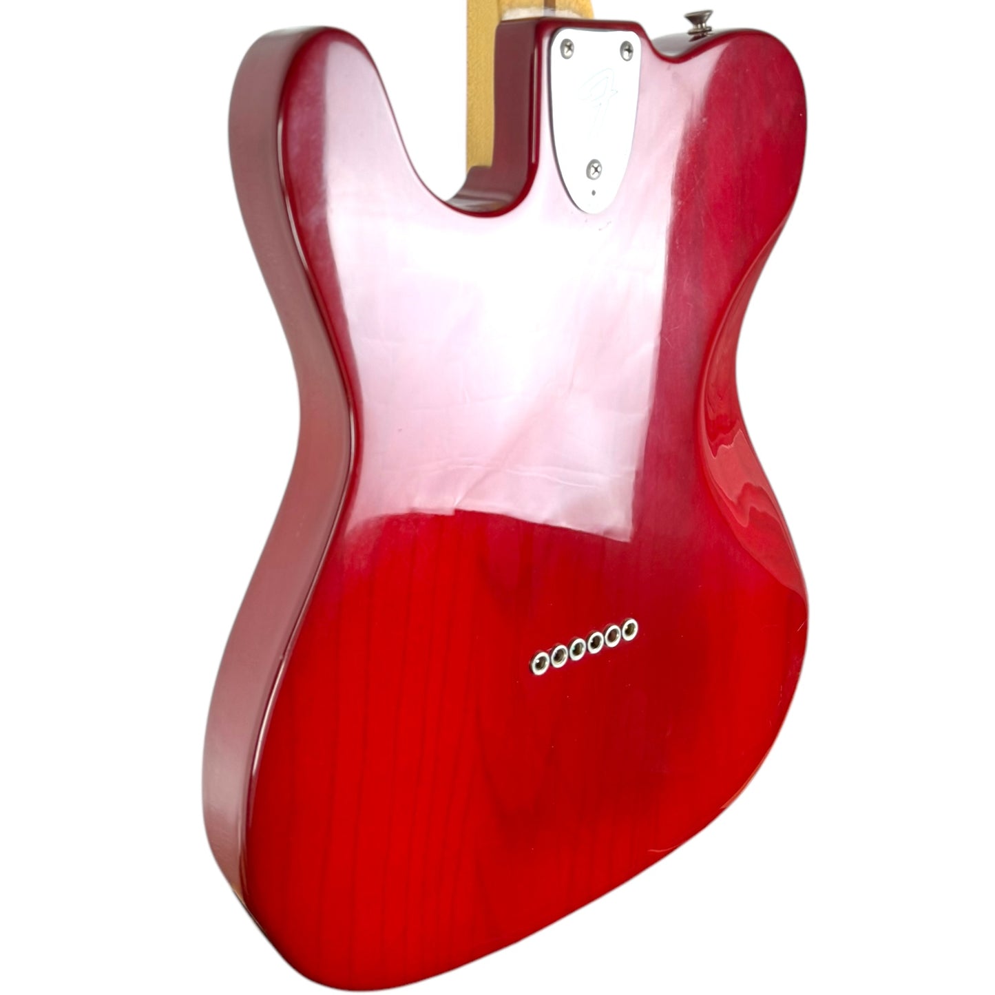 Fender Telecaster Deluxe 1978 - Transparent Red - Herbie Gastellum Neck