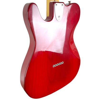 Fender Telecaster Deluxe 1978 - Transparent Red - Herbie Gastellum Neck