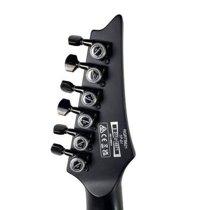 Ibanez Iron Label RGRTB621 2021 - Black Flat