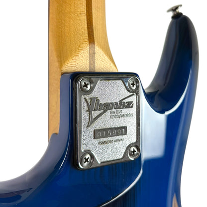 Ibanez JS1000Joe Satriani Signature 2006 - Bleu trans brûlé