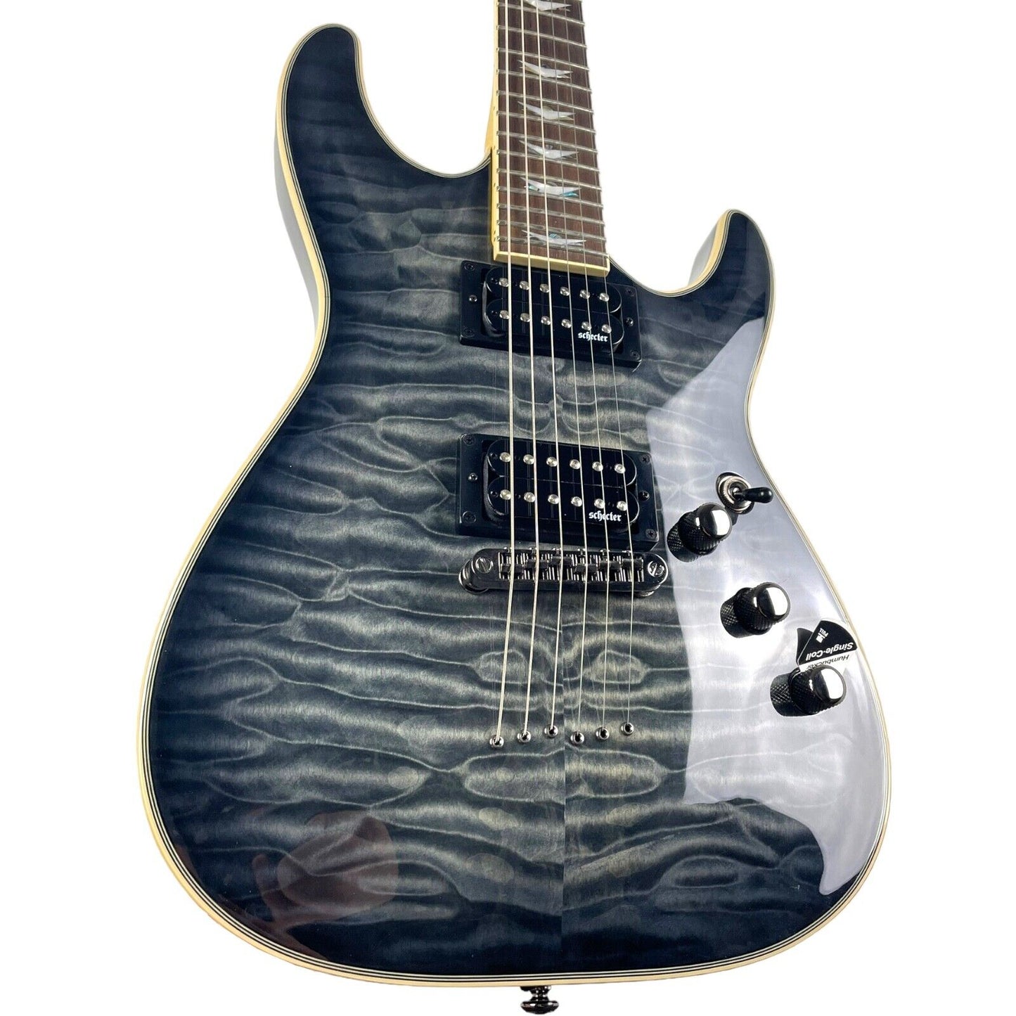 Schecter Omen Extreme 6 2012 - See Thru Black 